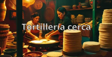 Tortillería cerca de mi ubicación